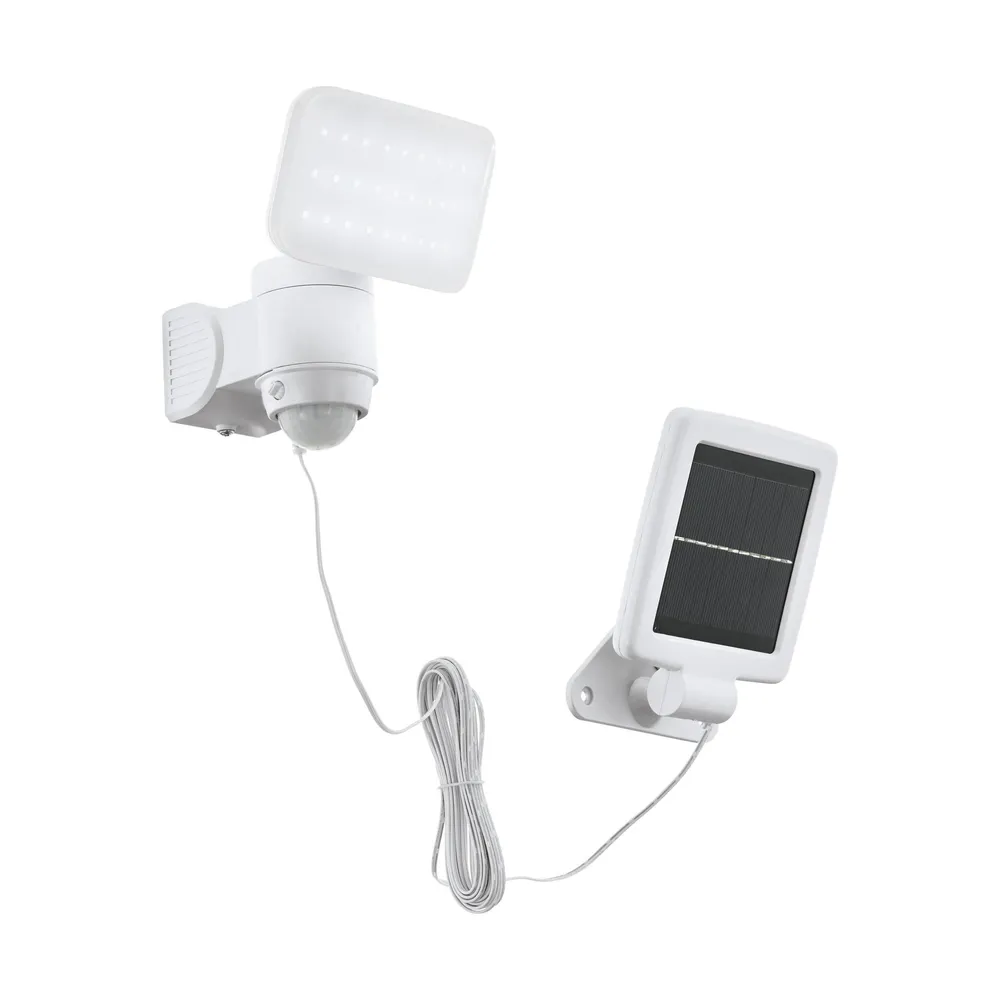 Poteau d'éclairage Projecteur extérieur en plastique blanc CASABAS LED INT 5W