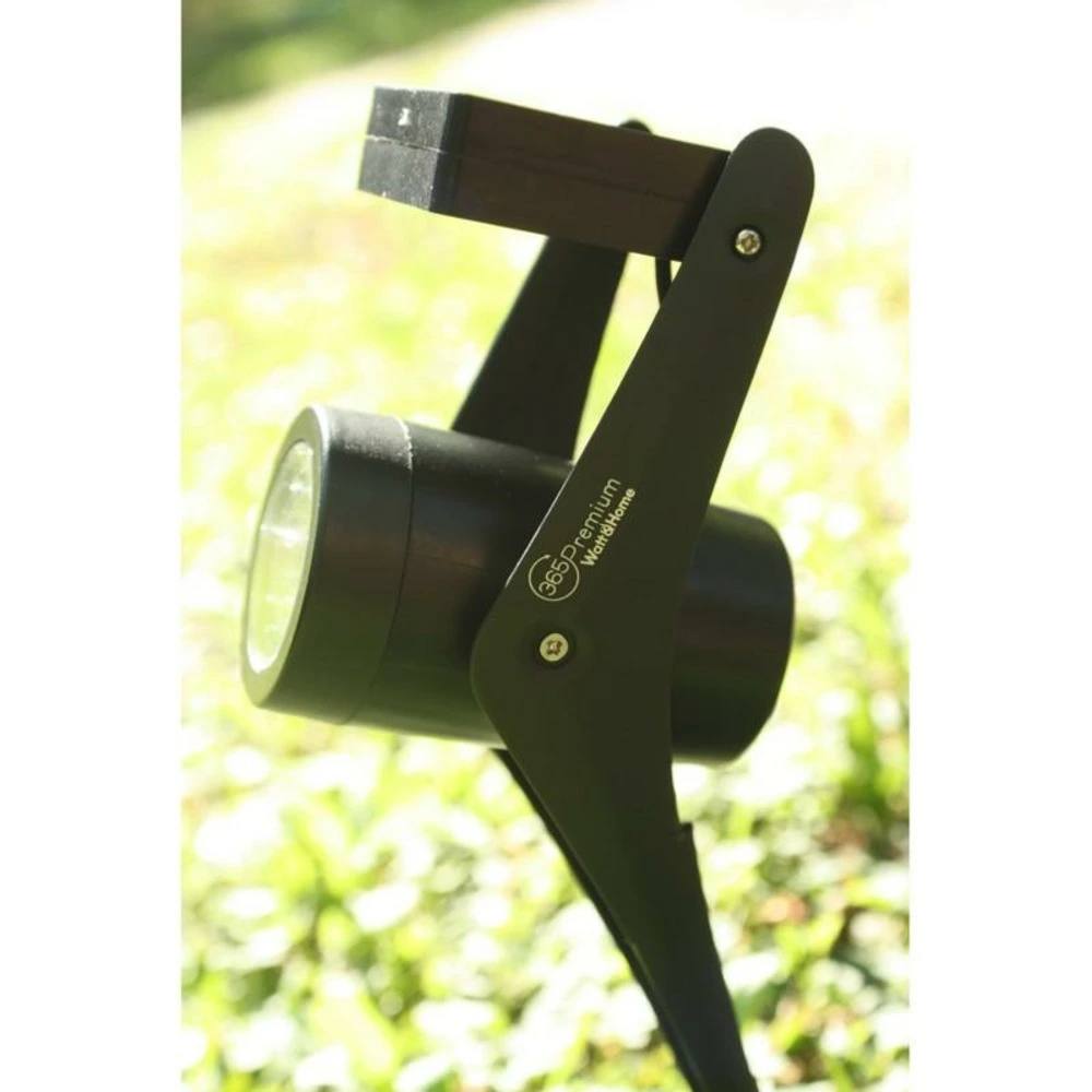 Projecteur solaire power spot noir 50 lumens intelligent 365 sélect Autonomie : 12 heures