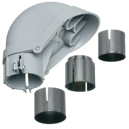 1 1/2 Inch Non Metallic Entrance Cap Adapters and Sleeves UV-Rated Plastique dur PVC1040