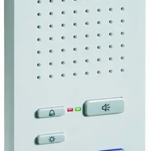Poste intérieur audio TCS pour appels mains libres avec fonction d'annonce montage en saillie blanc ISW3230-0140...