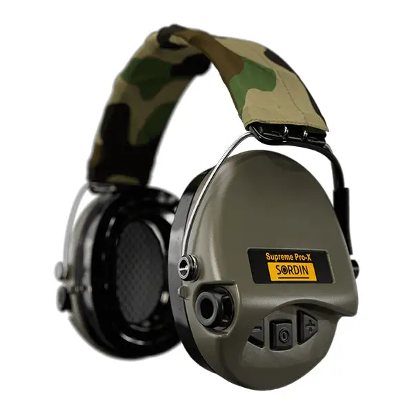 SORDIN protection auditive SURPREME PRO-X LED, bandeau, camouflage-ver