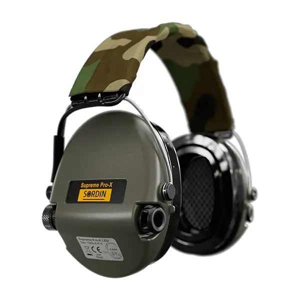 SORDIN protection auditive SURPREME PRO-X LED, bandeau, camouflage-ver