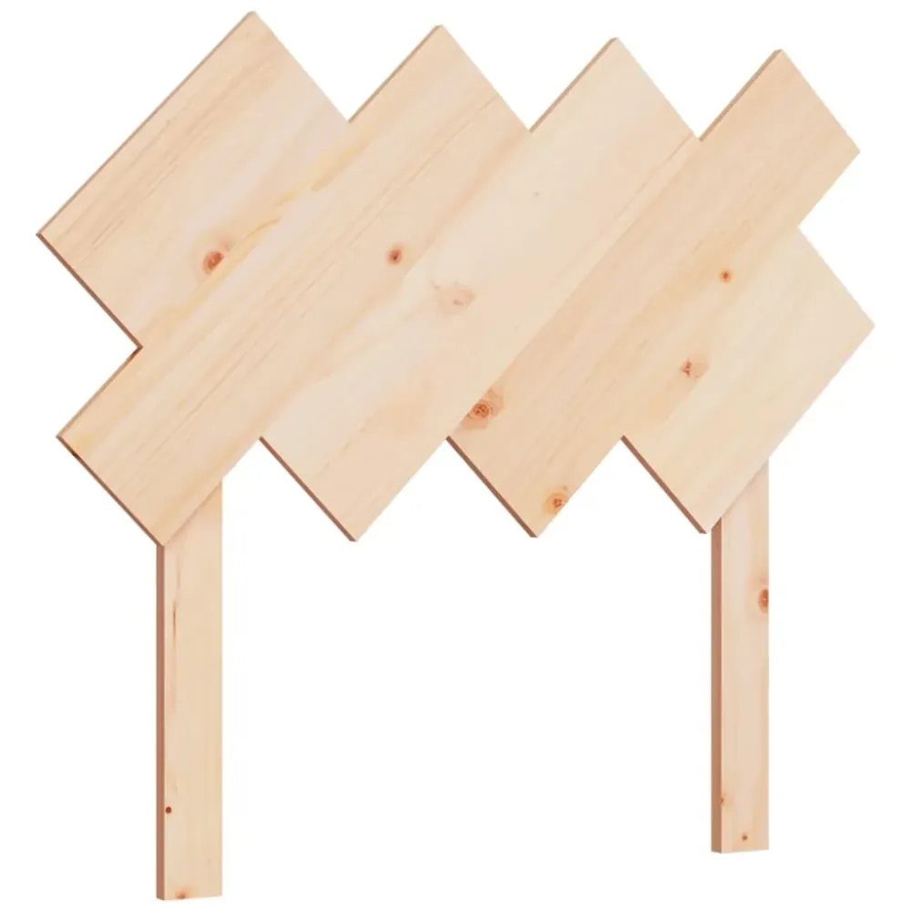 Tête de lit accessoire couchage chambre à coucher meuble style palette 92 x 3 x 81 cm bois de pin massif TDL0205898