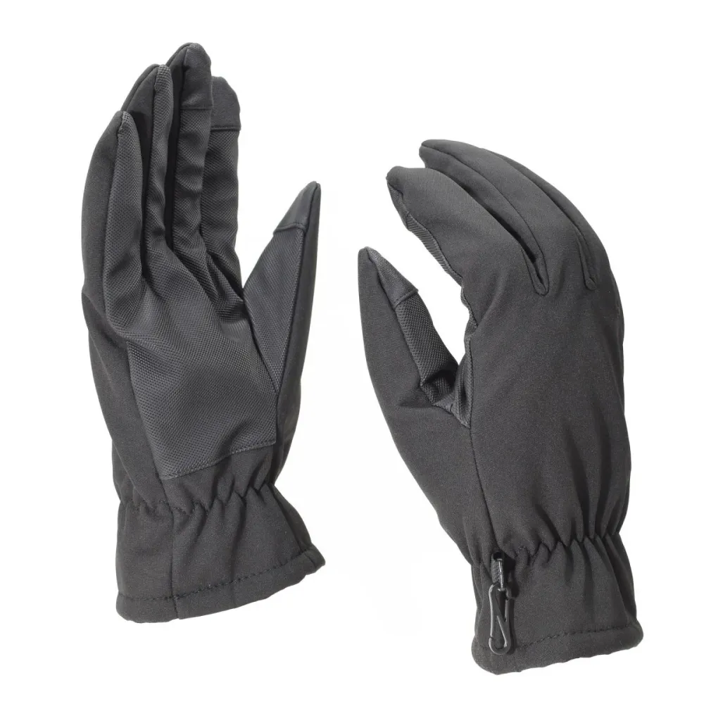 Gants Mil-Tec pour hommes, doublure Softshell THINSULATE™, noir, équipement tactique d'hiver pour hommes