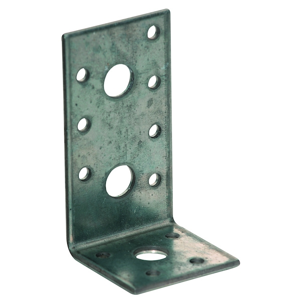 Équerre combinée Équerre mixte de menuiserie bois et charpente E Renforcée - Dimensions (L1 x L2) : 77 x 50 mm - Largeur :...