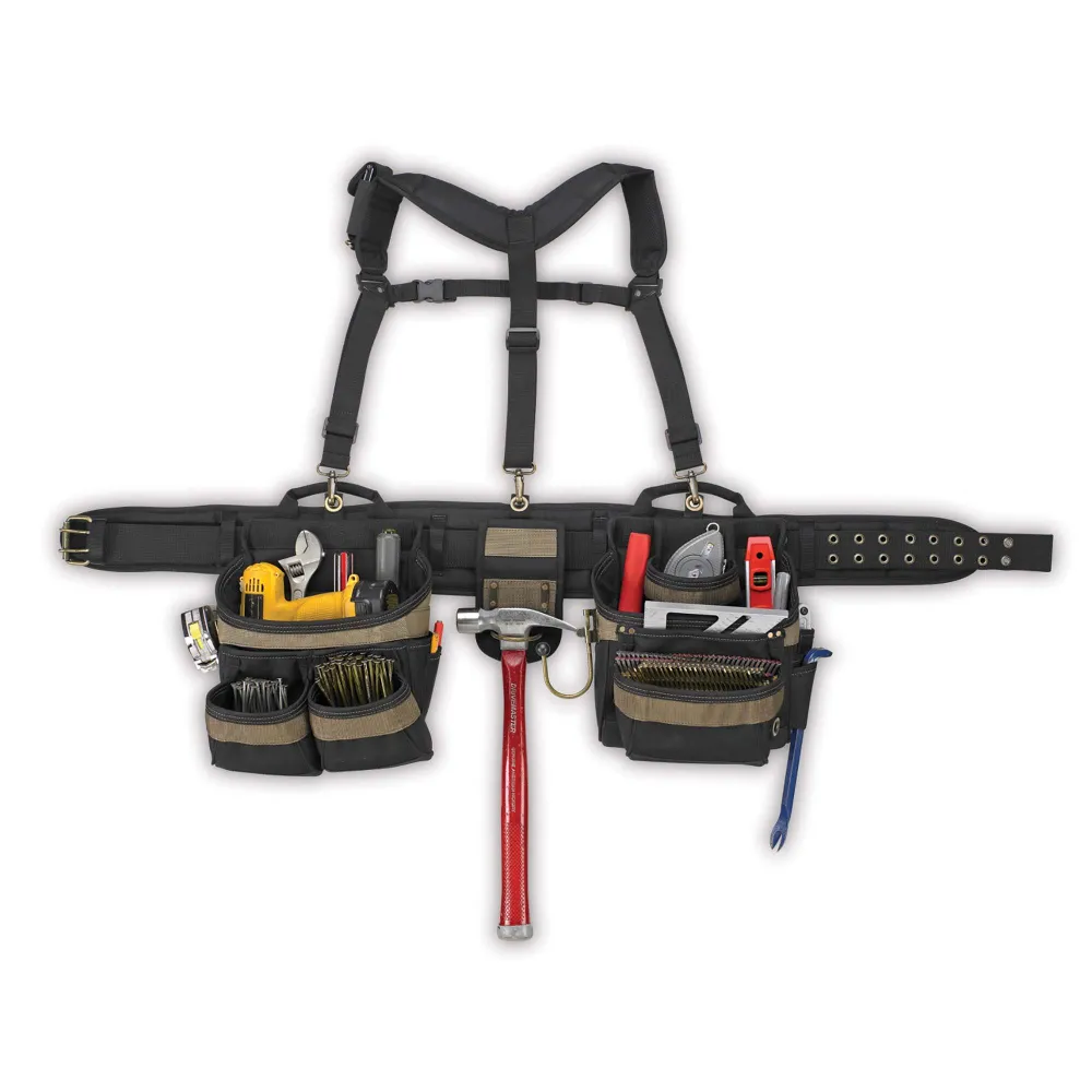 Ensemble de tablier COMFORTLIFT SYSTEM pour charpentier de 5 morceaux - Installation Facile