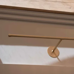 Patère décorative Taylor Applique Murale pour Tableau 580mm - Laiton Âgé