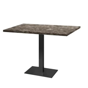 Table 120x70cm - modèle Milan marbre indra