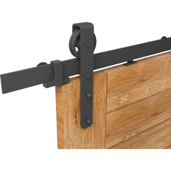 Ferrures pour porte coulissante ROCDESIGN type - MANTION en finition satinée