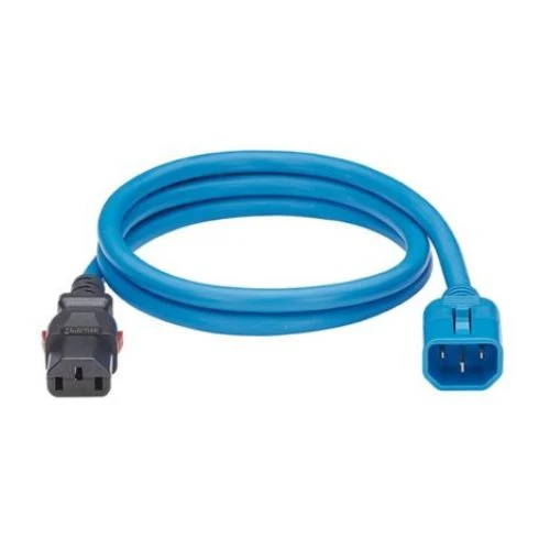 8FT Dual Locking IT Power Cord Blue LPCA09-X
