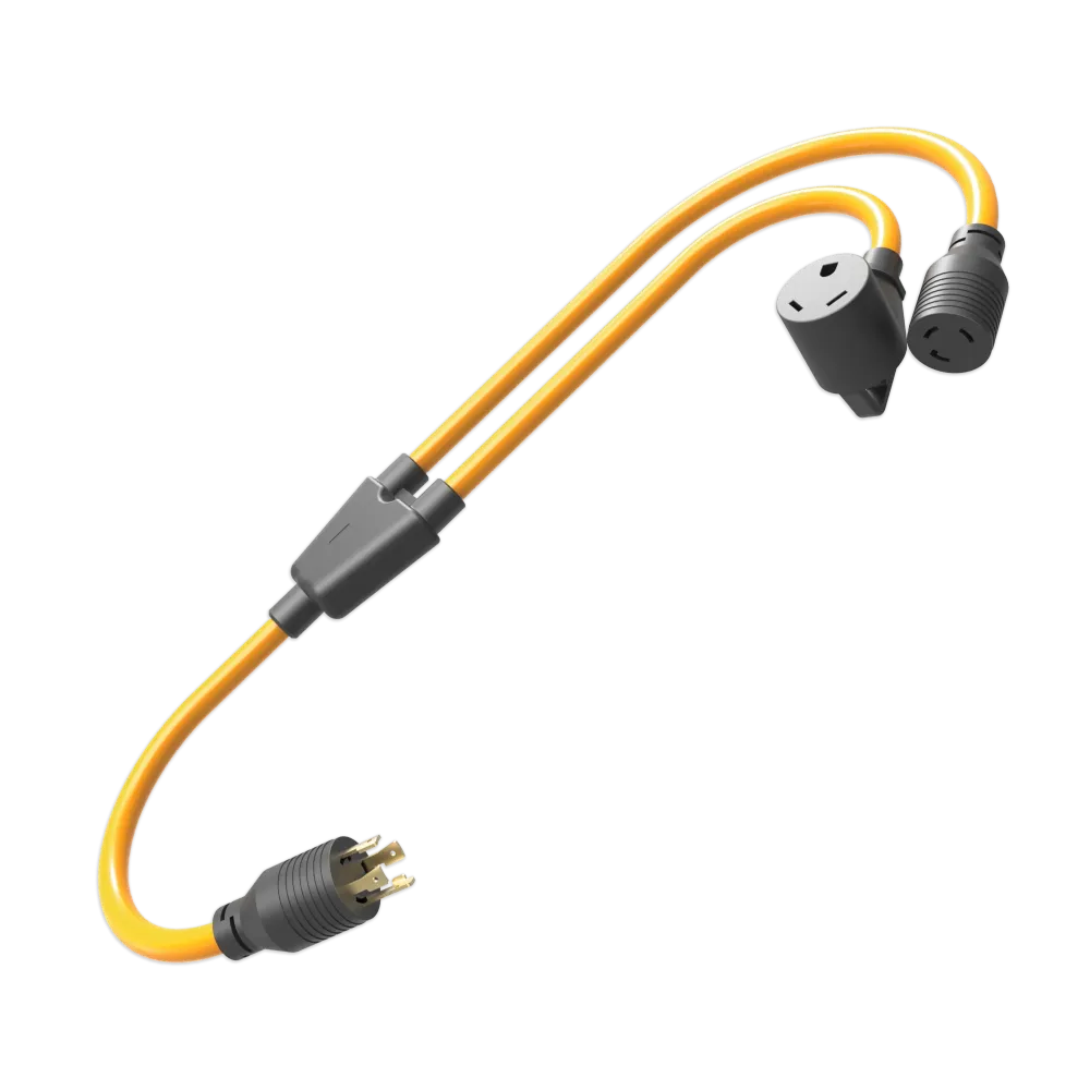 Heavy Duty L14-30P to TT-30R and L5-30R