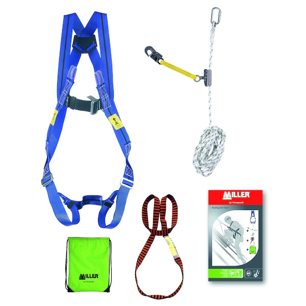 Kit antichute TOITURE TITAN™ - taille distinctif - 20 m - MILLER