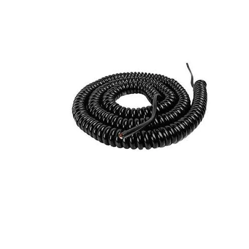 8/3 SEOW UL/CSA, Retractable Coil Cord, 3FT Retracted, 15FT Allongé