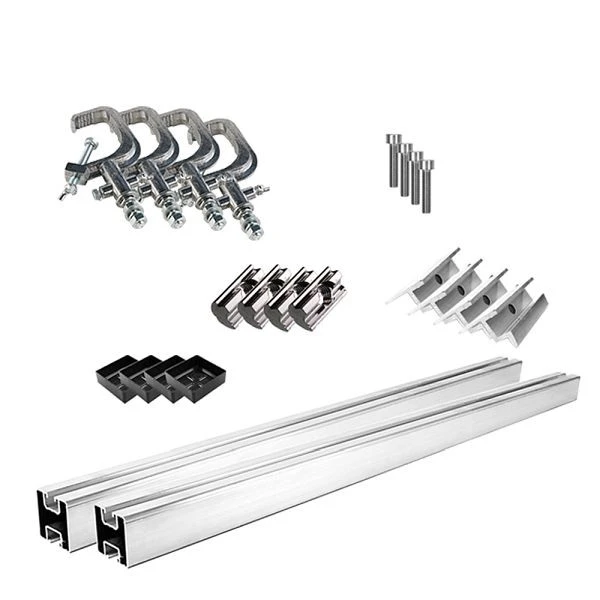Support de module solaire Offgridtec garde-corps de balcon hauteur de cadre 35 mm 8-01-013530 obtenir à bas prix
