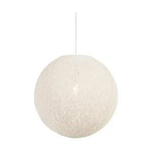 Suspension rurale blanche 45 cm - Corda