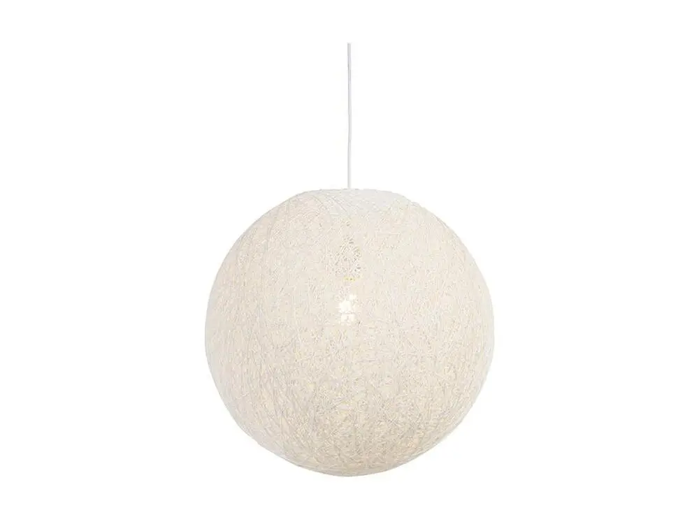 Suspension rurale blanche 45 cm - Corda
