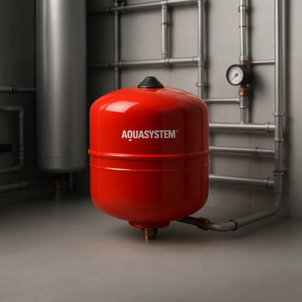 Manuel Vase d'Expansion AQUASYSTEM 24L Rouge - Chauffage Central