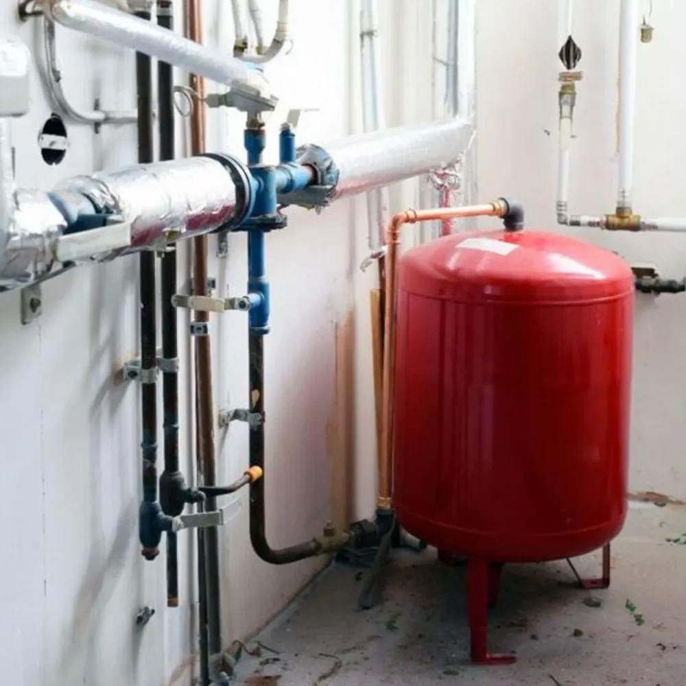 Manuel Vase d'Expansion AQUASYSTEM 24L Rouge - Chauffage Central