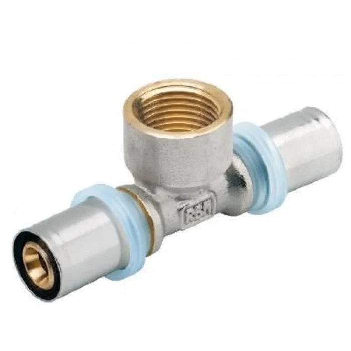 Té multicouche 20x1/2"Femelle à sertir pour Évier