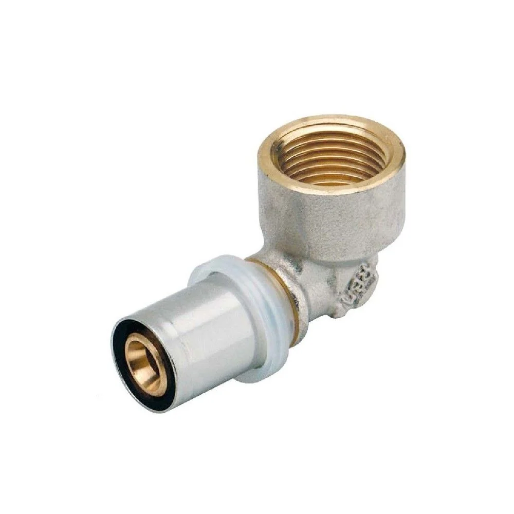 Professionnel Haute Pression Coude multicouche 20mm x 3/4"Femelle à sertir