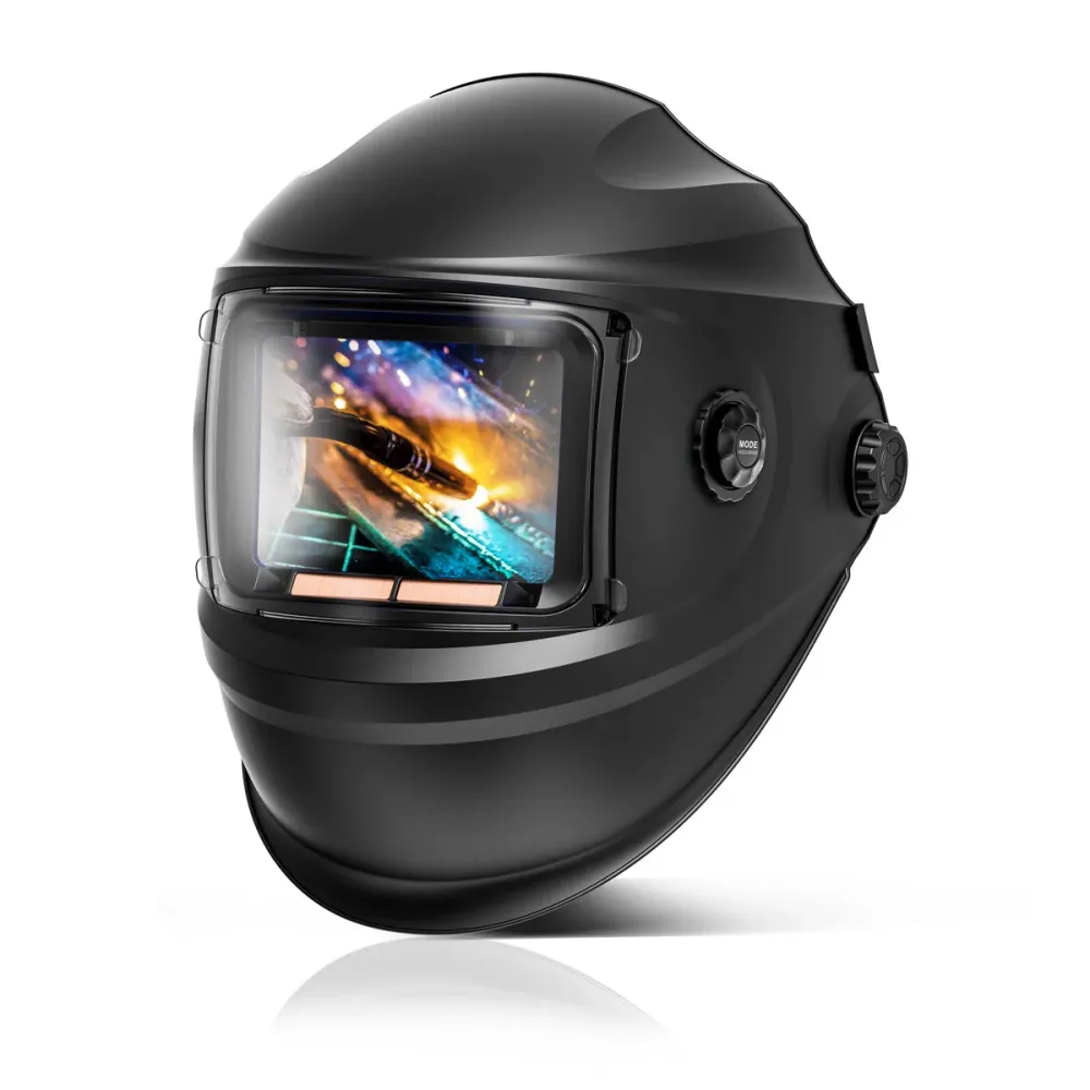 Booster de soudage automatique d'acierworks Casque de soudage 3-en-1 | Masque de soudeur avec lecture couleur True-Color-L...