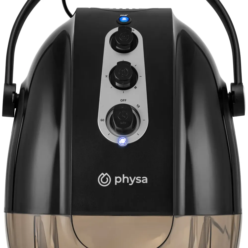 Casque coiffeur mural avec fonction ionique 1000 watts 70 °c plastique acier noir 14_0008555