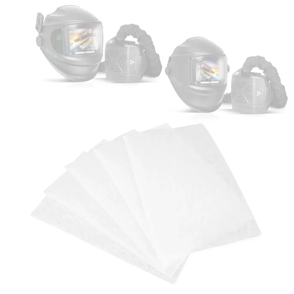 Pré-filtre STAHLWERK pour unité de soufflage, lot de 5 | Système de filtration pour casques de soudage à air nouveau | Acc...