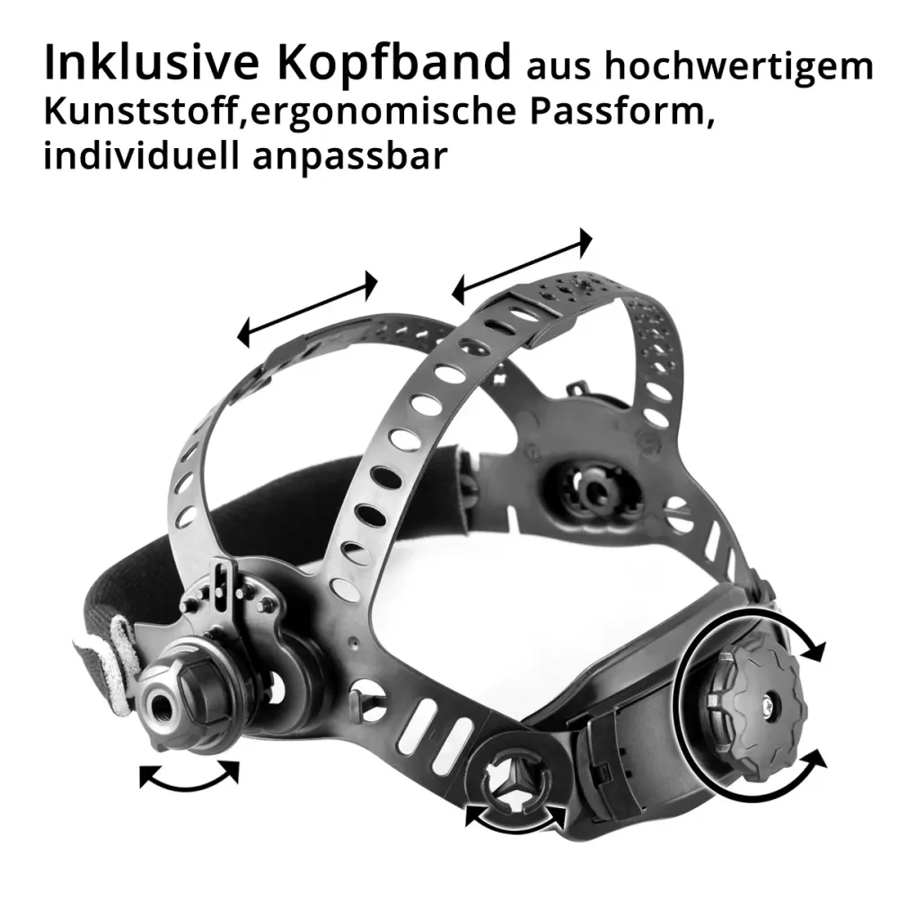 Steelworks 3 en 1 casque de soudage automatique ST-990 SE "Édition spéciale Fire" REAL COLOR HELM | Le parapluie de soudag...