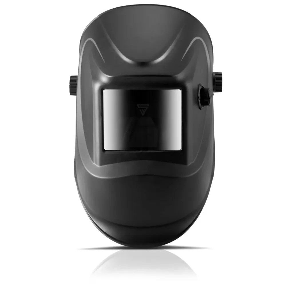 Steelworks Full Automatic Souding Casque ST-450 R Noir jais Matt entièrement assombri automatiquement, paramètres réglable...