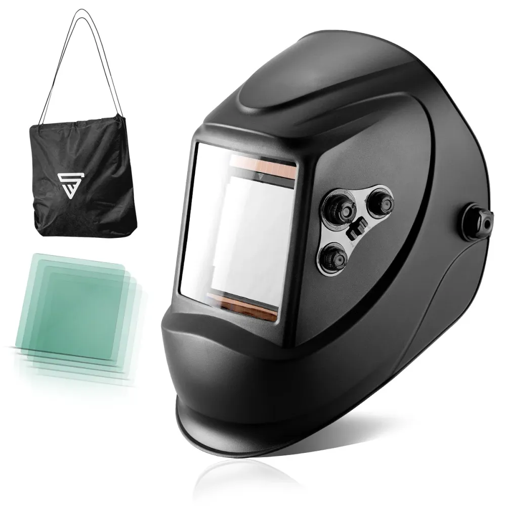 Steelworks Full Automatic Souding Casque ST-900 X avec une fonction 3 en 1 comprenant 5 disques de remplacement et sacs de...