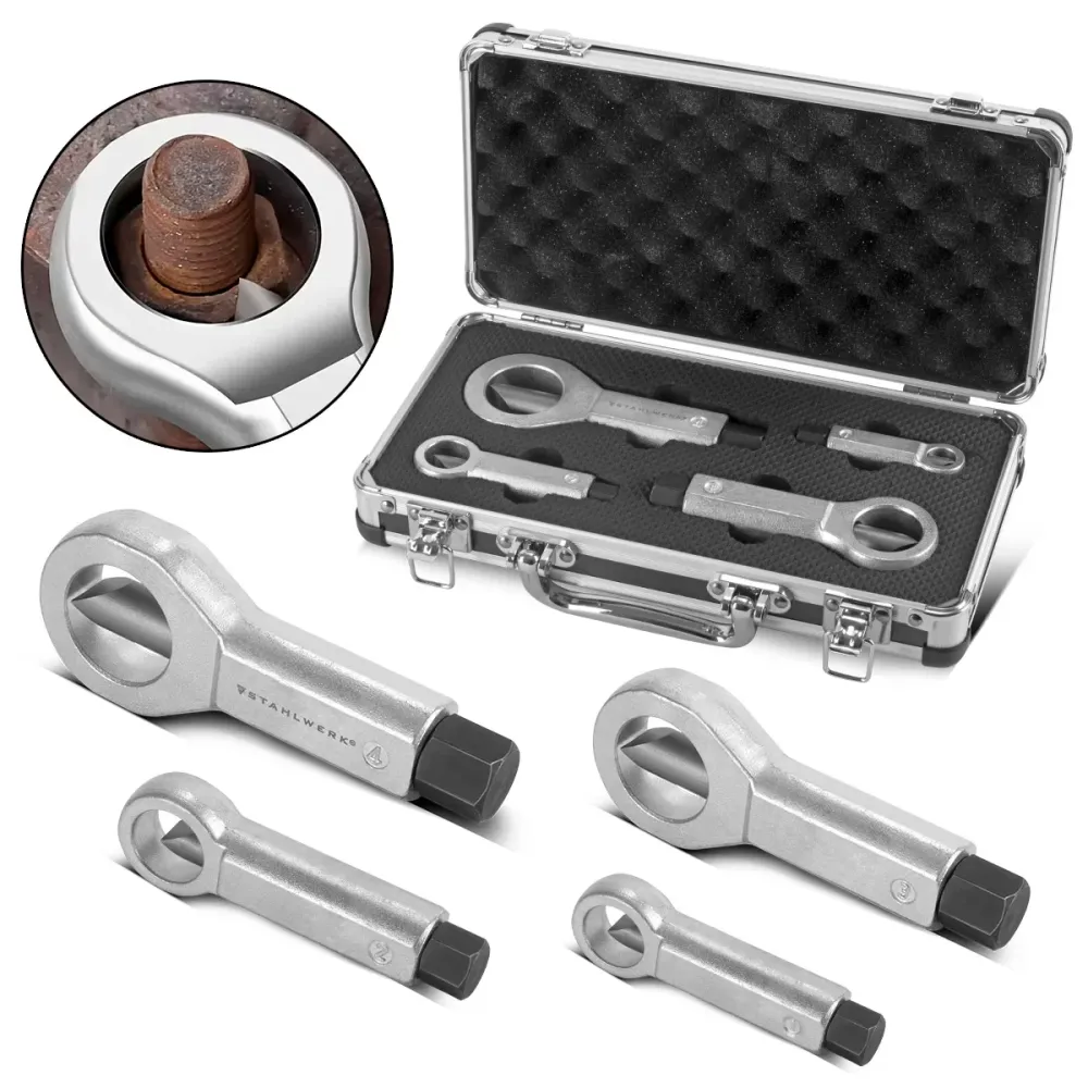 Ensemble Sprinker Nutspren Stahlwerk Nutspren 9 à 36 mm Soudeuse MUTER | Ouvre-écrou | Splalt de noix | Outil pour desserr...
