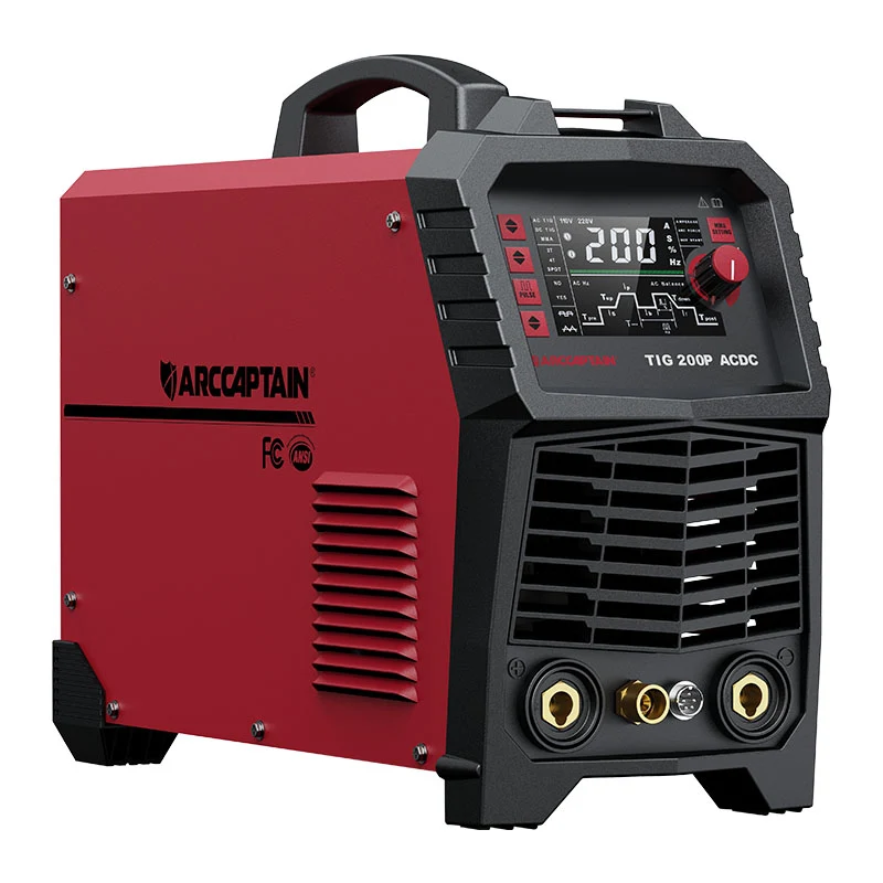 Arccaptain TIG200P ACDC Multi Process Aluminium TIG Welder Wholesale Welding machie