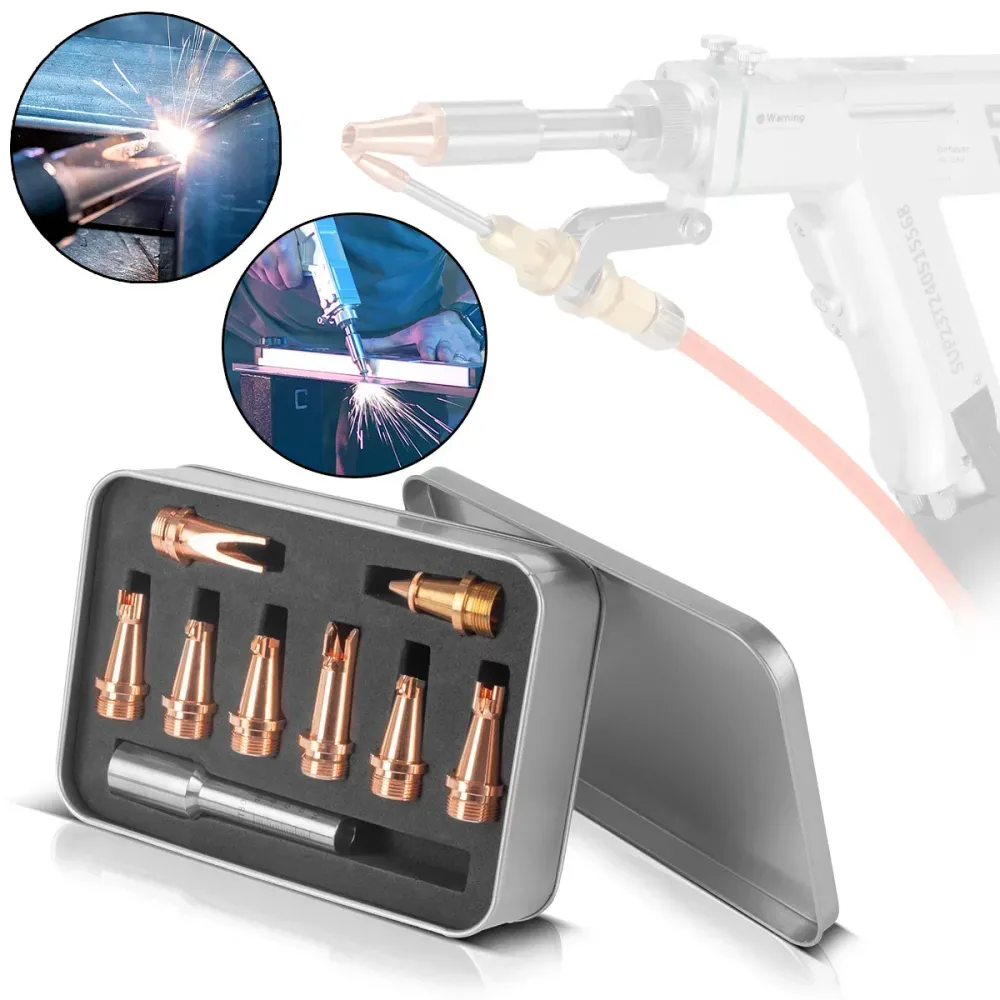 Builles laser Stahlwerk Accessoires professionnels 9 sets pour les brûleurs de soudage laser Sup 23T | Accessoires de disp...