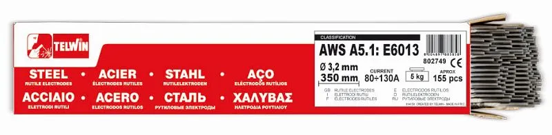 Électrodes enrobées de rutile Telwin Ø 32 mm 4 kg 802749 commander à bas prix