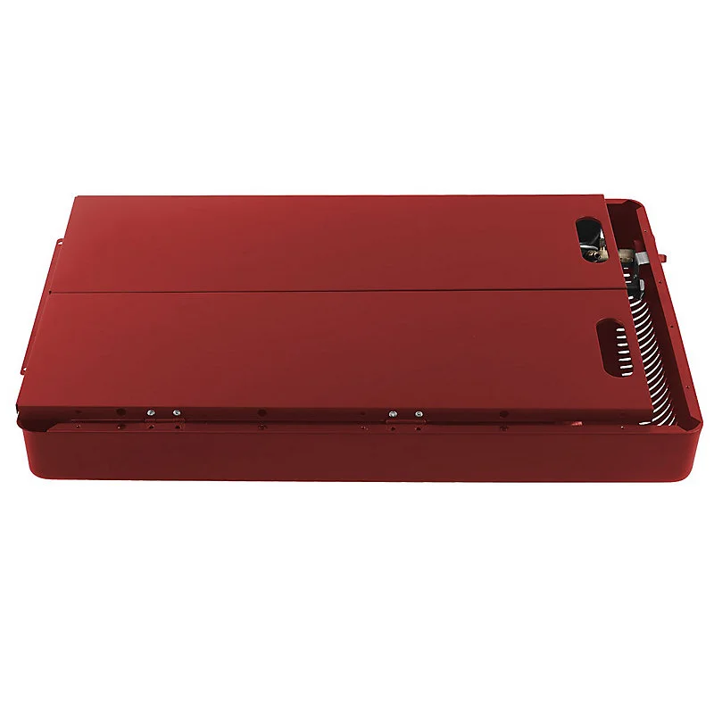 Poele à gaz Rouge pliable 4,2KW Allumage Piezo Chauffage d'appoint gaz Interieur INTEC