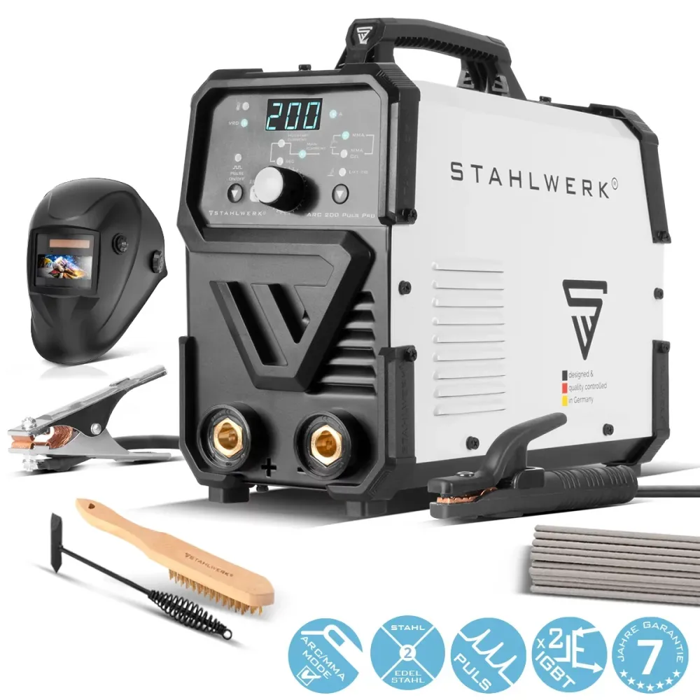 Stahlwerk Arc 200 Pulse par équipement de soudage d'électrode entier, intégré MMA | E-main | Onduleur de lifting-tig avec...