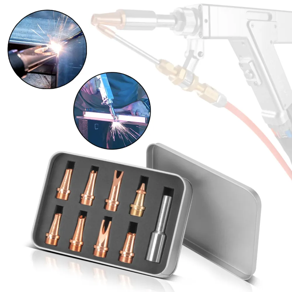 Stahlwerk Laser-Nozzles 9 Définir les accessoires professionnels pour les brûleurs de soudage laser | Dispositifs de souda...