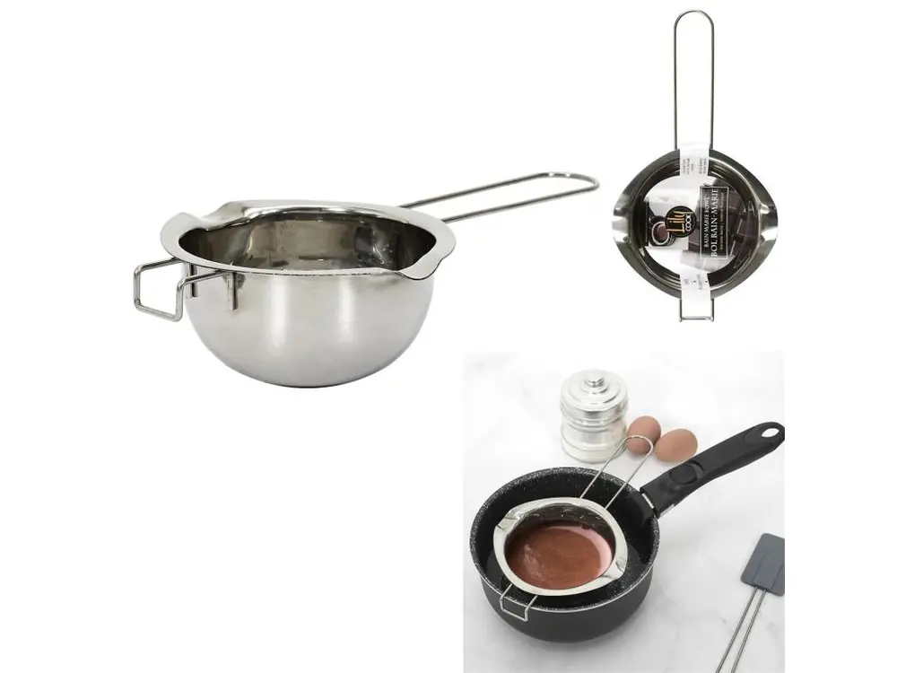Bol pour Bain Marie "Cook" 26cm Argent (Sans BPA)