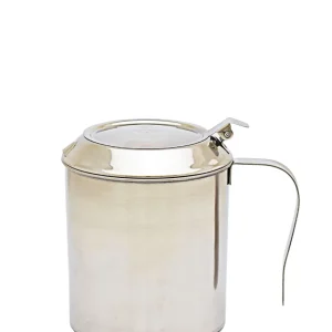 Kitchen Life 900ML Olive Oil Container - Effet argent