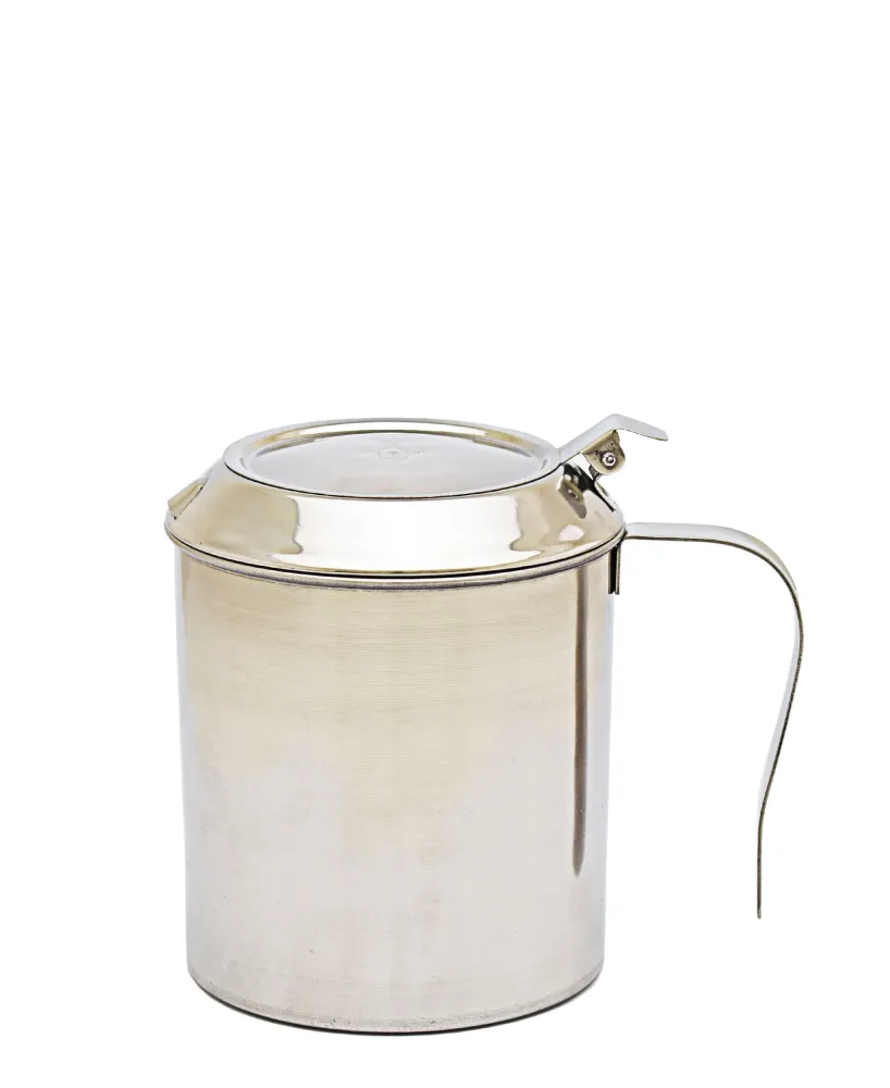 Kitchen Life 900ML Olive Oil Container - Effet argent