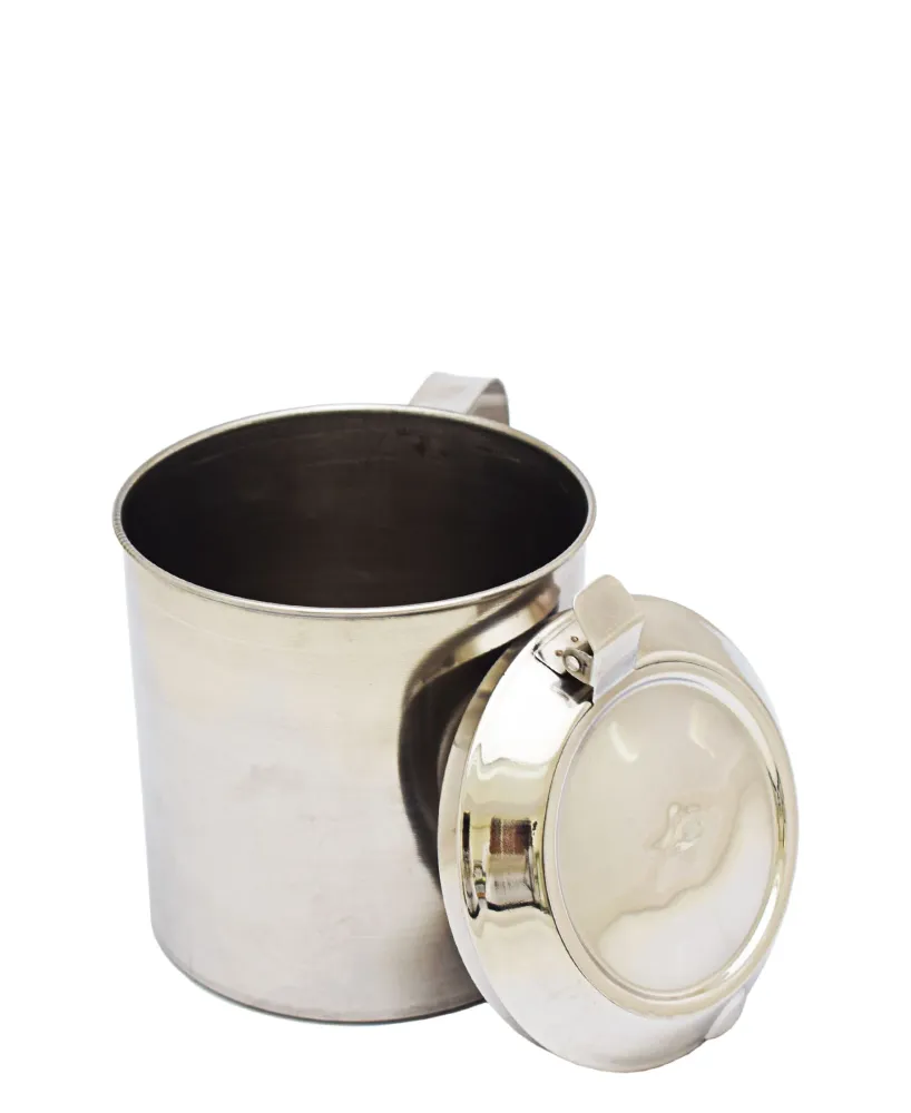 Kitchen Life 900ML Olive Oil Container - Effet argent