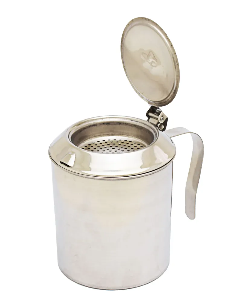 Kitchen Life 900ML Olive Oil Container - Effet argent