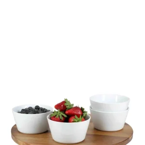 Kitchen Life 4 Piece Ramekin Set - Blanc pur