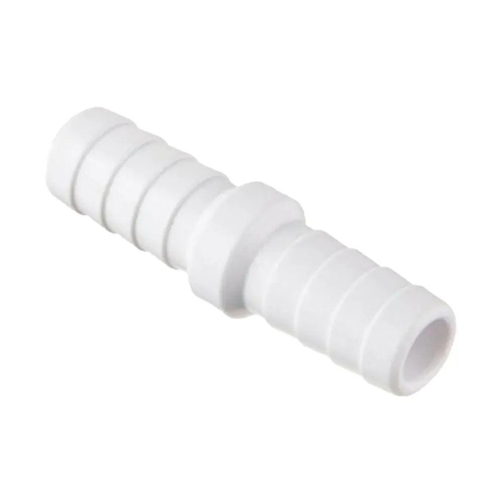 Raccord cannelé 3/8" en laiton chromé