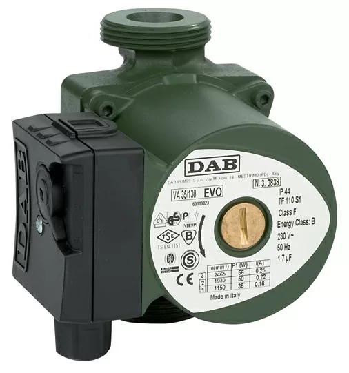 Circulateur DAB 1/4" 1R+XM56/180A avec Raccords avec certificat NF