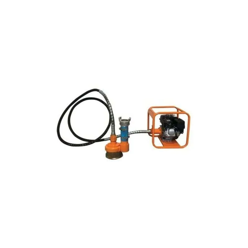 Pompe à câble avec raccord et majeur tricoise 16500001-BLEU-P-C CPI SALINA