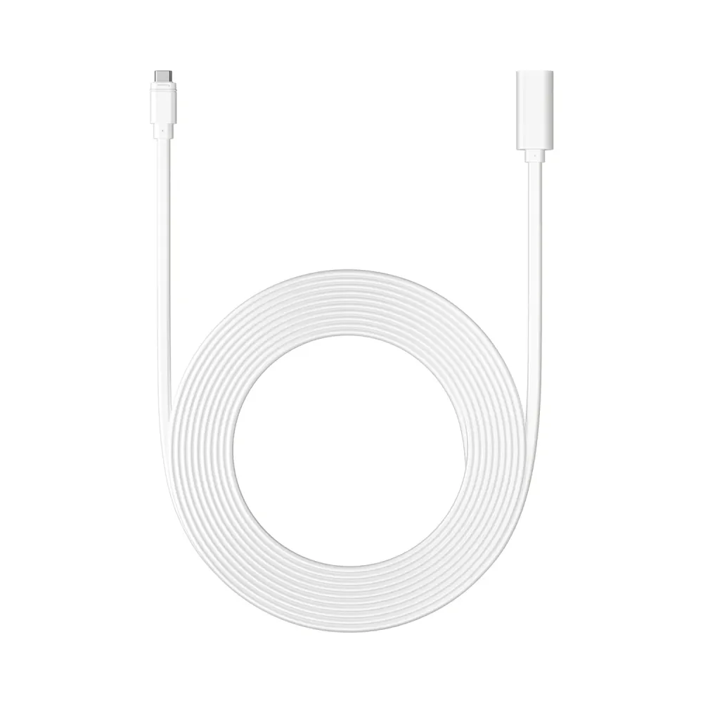 Câble de rallonge USB-C de 3 m (Panneaux solaires USB TYPE-C, adaptateur PoE+) avec protection contre les surtensions 900J...