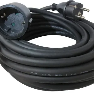 Rallonge Eurom 10m caoutchouc 335286 commander à bas prix