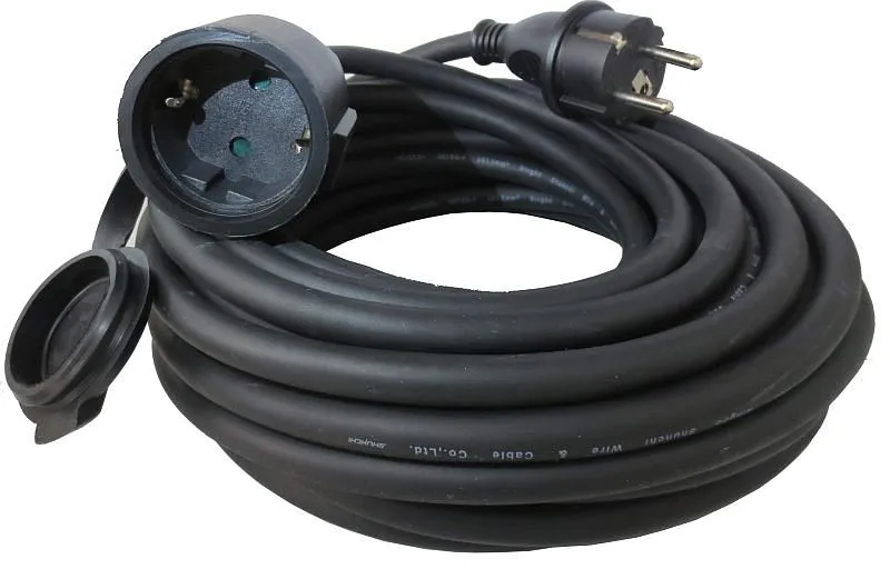 Rallonge Eurom 10m caoutchouc 335286 commander à bas prix