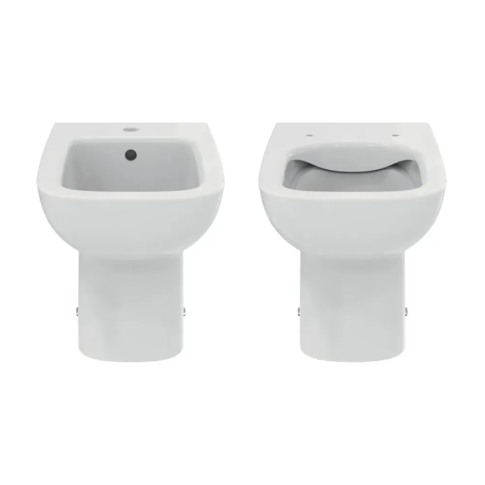 Sanitaire encastré avec siège à fermeture douce collection Life Ideal Conventionnel (Classe A1)